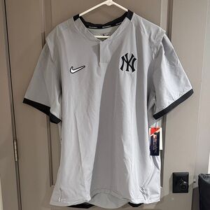 Nike Baseball Light Gray Pull Over